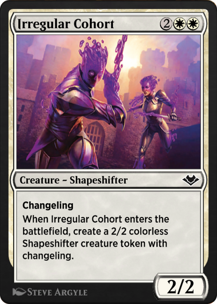 Irregular Cohort  [Jumpstart: Historic Horizons]