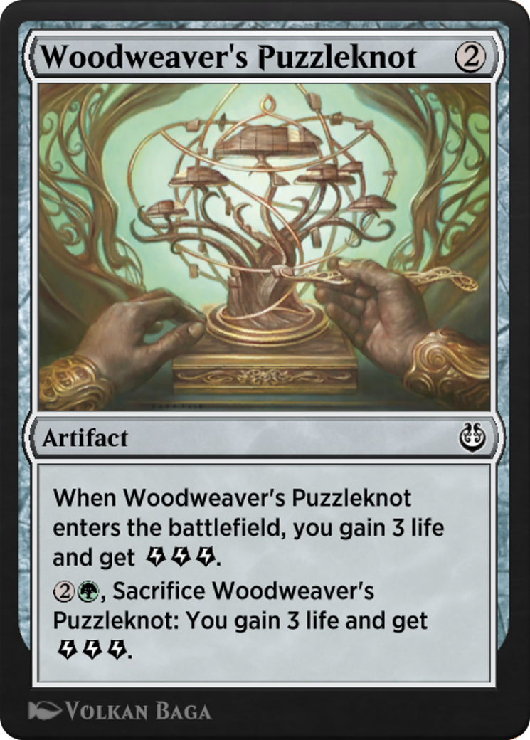 Woodweaver's Puzzleknot  [Kaladesh Remastered]