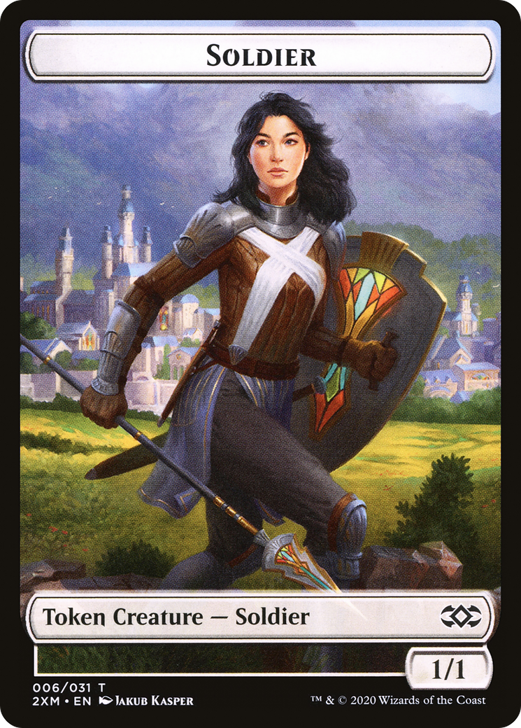 Soldier  [Double Masters Tokens] Foil