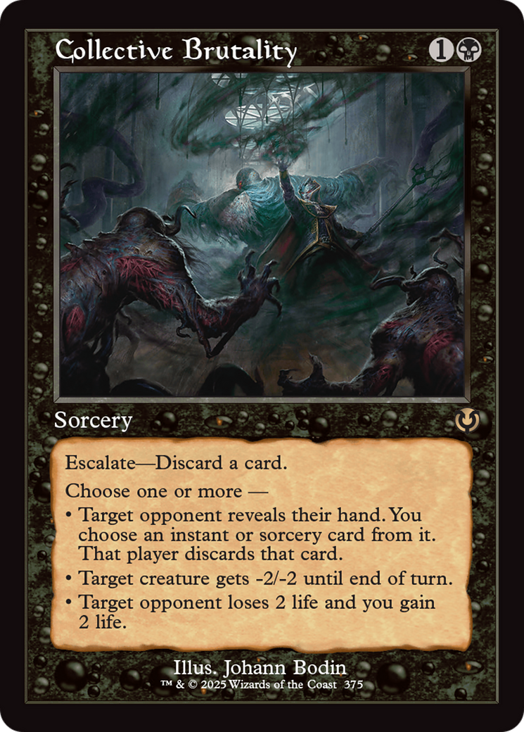 Collective Brutality (Retro Frame) [Innistrad Remastered] Foil