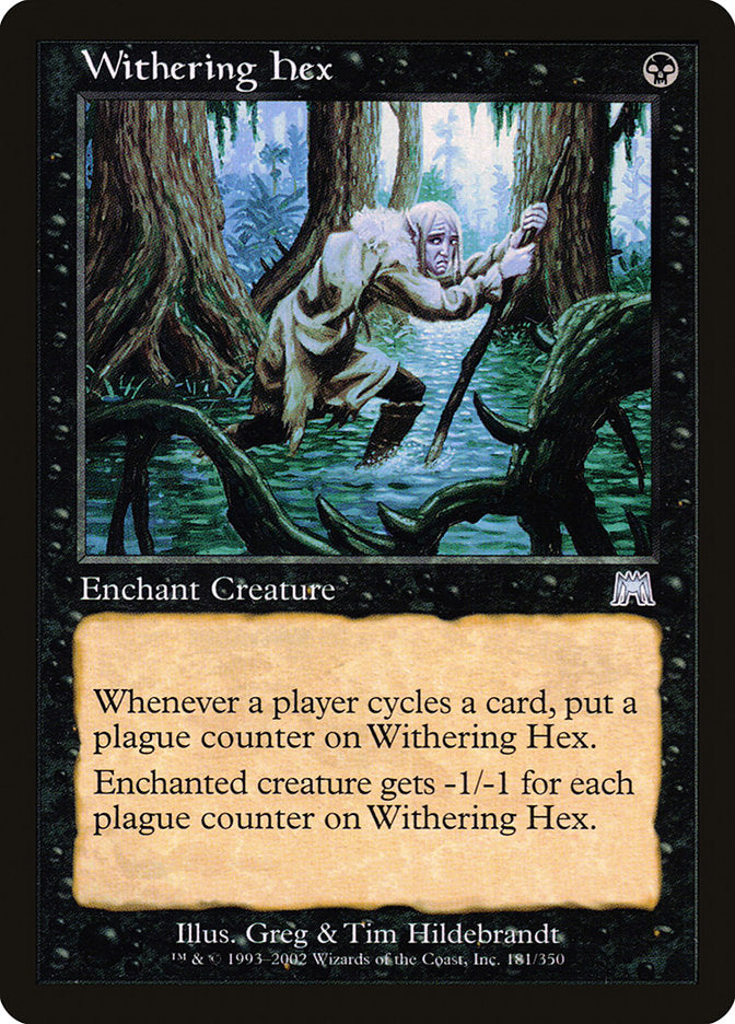 Withering Hex [Onslaught] Foil