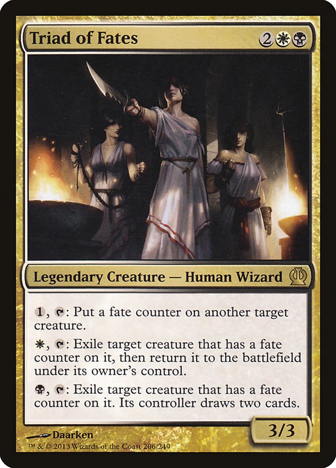 Triad of Fates [Theros] Foil