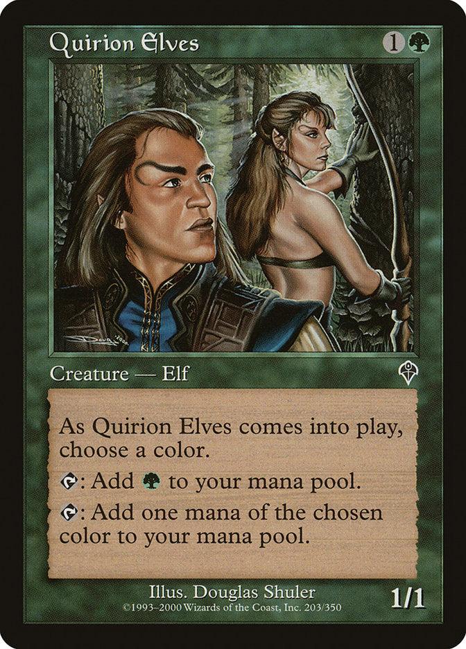 Quirion Elves [Invasion] Foil