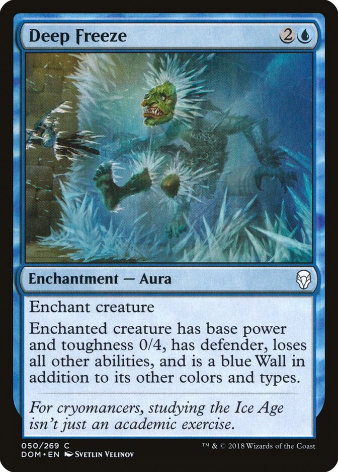 Deep Freeze [Dominaria] Foil