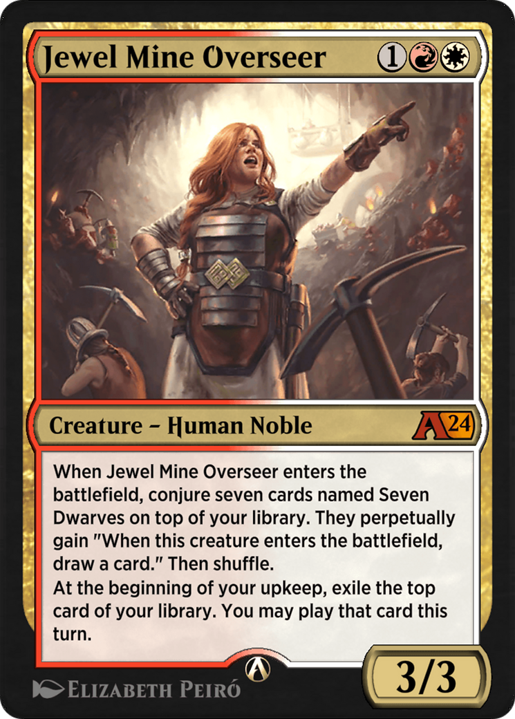 Jewel Mine Overseer  [Alchemy: Wilds of Eldraine]