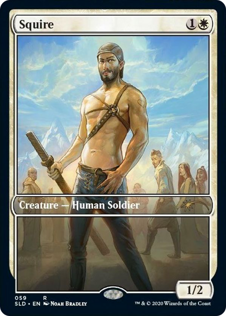 Squire  [Secret Lair Drop]: (Full Art) Foil