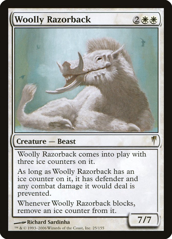 Woolly Razorback [Coldsnap] Foil