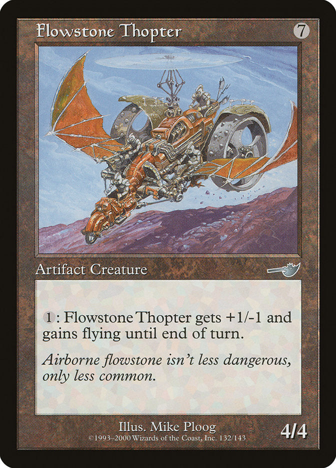 Flowstone Thopter [Nemesis] Foil