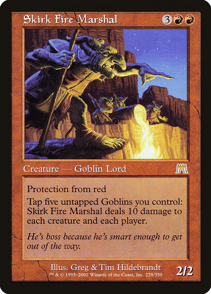 Skirk Fire Marshal [Onslaught] Foil