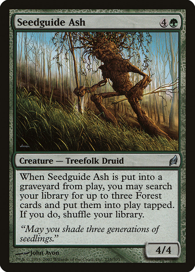 Seedguide Ash [Lorwyn] Foil