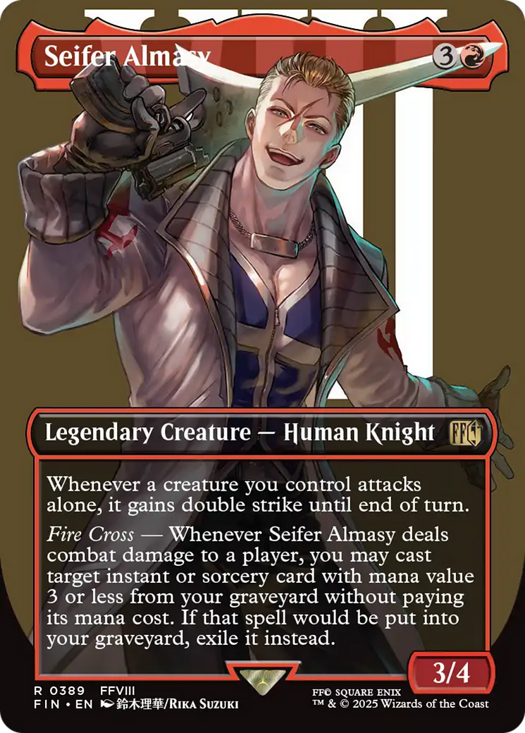 Seifer Almasy (Borderless) [FINAL FANTASY] Foil