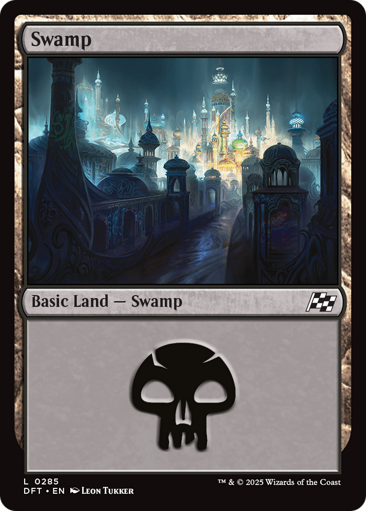Swamp (0285) [Aetherdrift] Foil