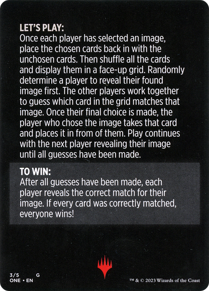 Cyber Simulacrum // Cyber Simulacrum (cont'd)  [Phyrexia: All Will Be One Minigames] Foil
