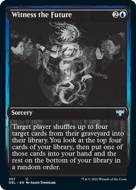 Witness the Future [Innistrad: Double Feature] Foil