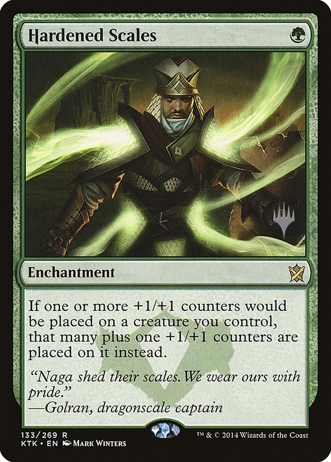 Hardened Scales (Promo Pack) [Khans of Tarkir Promos] Foil