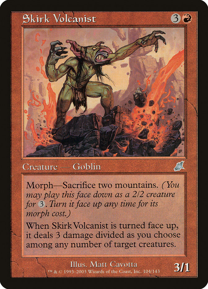 Skirk Volcanist [Scourge] Foil