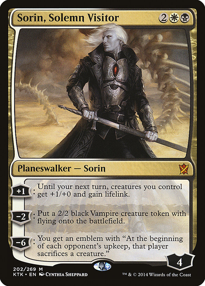Sorin, Solemn Visitor [Khans of Tarkir] Foil