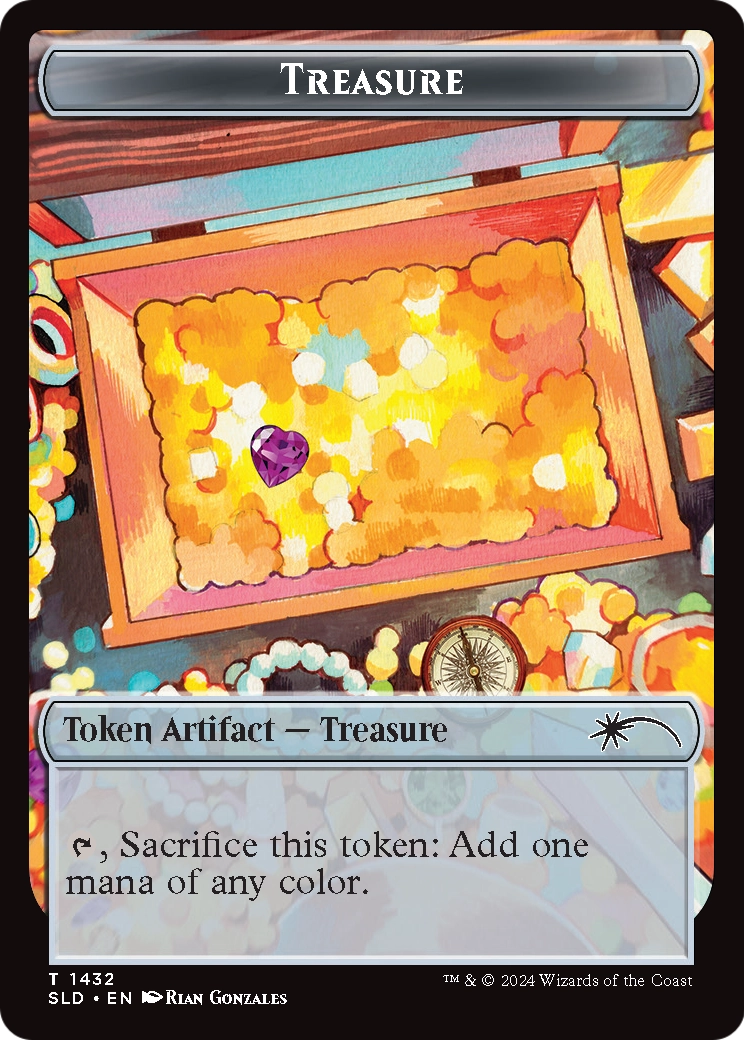 Treasure Token (1432)  [Secret Lair Drop]