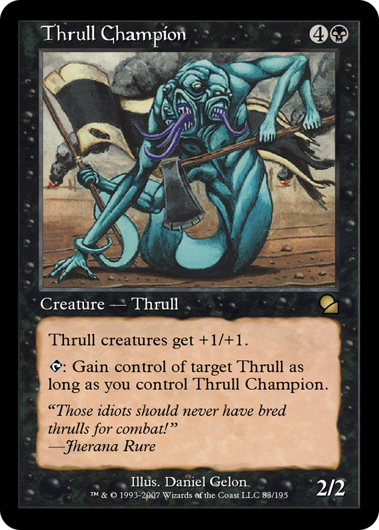 Thrull Champion  [Masters Edition] Foil