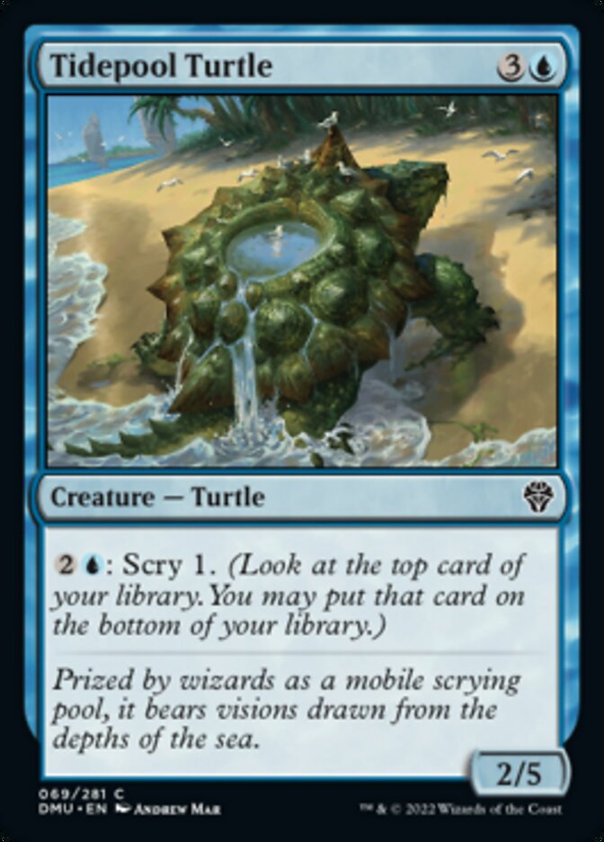 Tidepool Turtle [Dominaria United] Foil