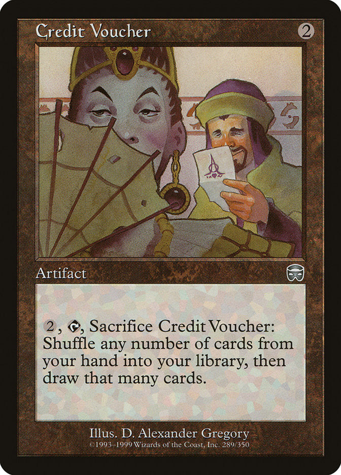 Credit Voucher [Mercadian Masques] Foil