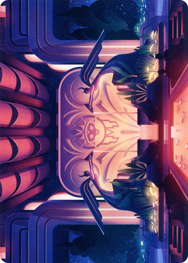 Jetmir's Garden // Jetmir's Garden  [New Capenna Art Series] (Borderless) Foil
