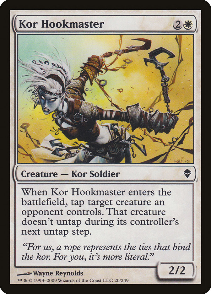 Kor Hookmaster [Zendikar] Foil