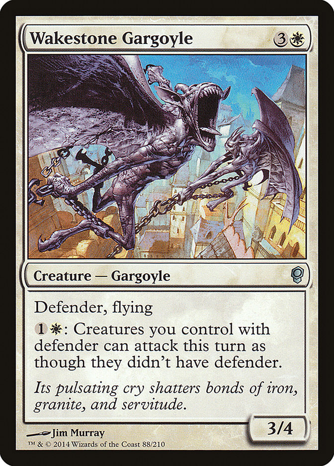 Wakestone Gargoyle [Conspiracy] Foil