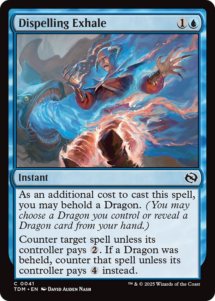 Dispelling Exhale [Tarkir: Dragonstorm] Foil