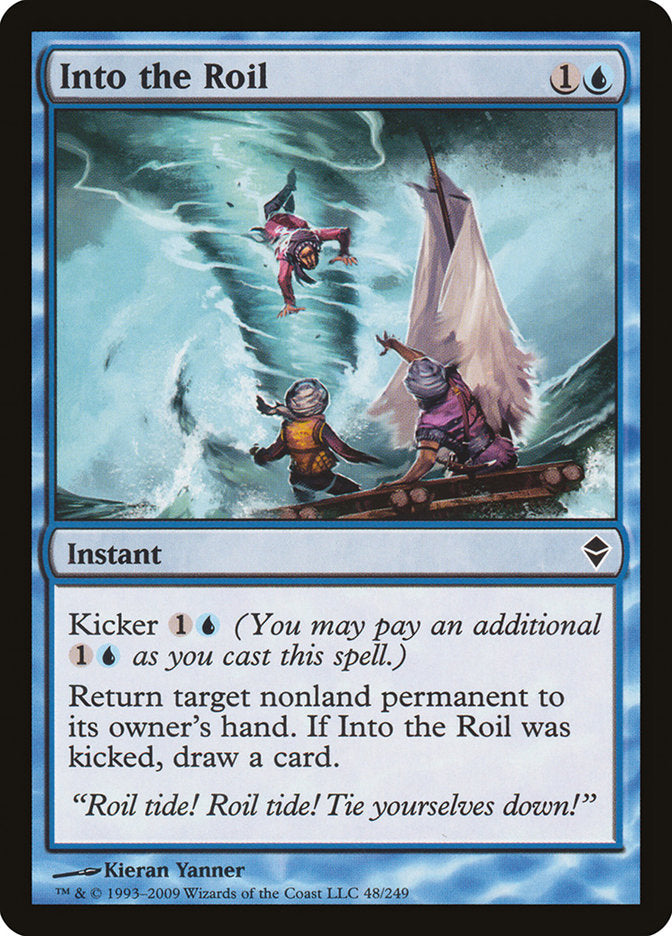 Into the Roil [Zendikar] Foil