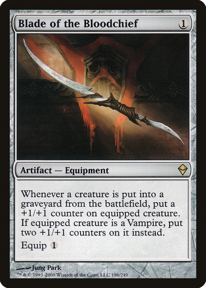 Blade of the Bloodchief [Zendikar] Foil