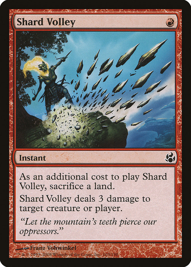 Shard Volley [Morningtide] Foil