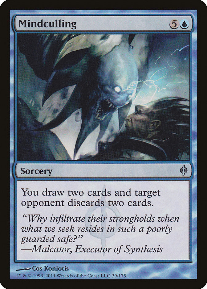 Mindculling [New Phyrexia] Foil