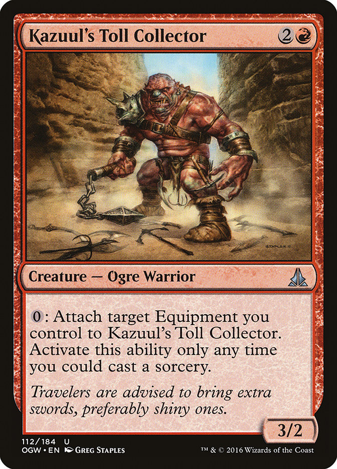 Kazuul's Toll Collector [Oath of the Gatewatch] Foil
