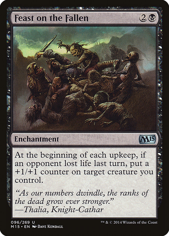 Feast on the Fallen [Magic 2015] Foil