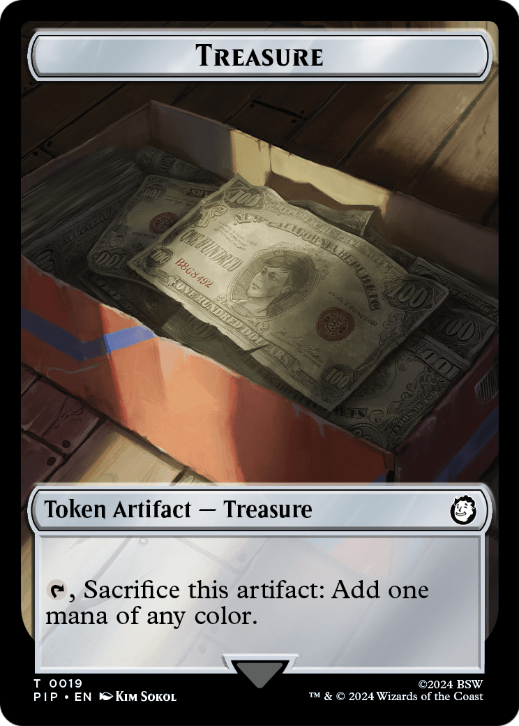 Treasure  [Fallout Tokens] Foil