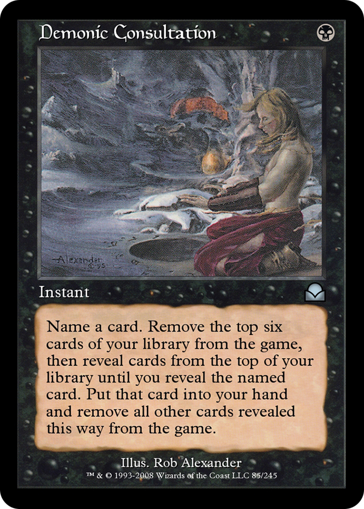 Demonic Consultation  [Masters Edition II]