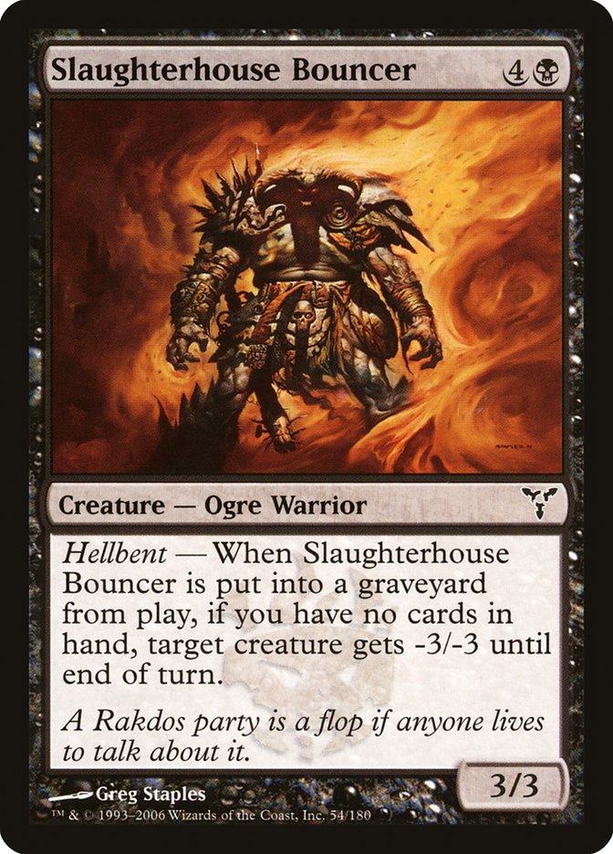 Slaughterhouse Bouncer [Dissension] Foil