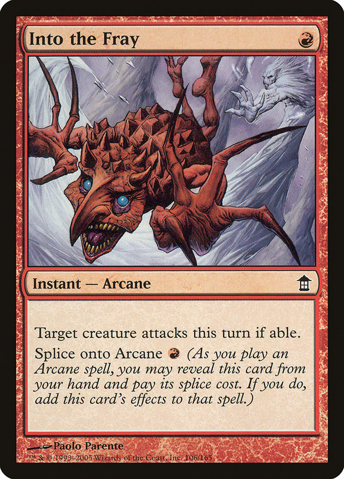 Into the Fray [Saviors of Kamigawa] Foil