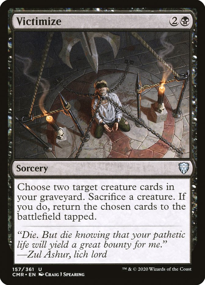 Victimize [Commander Legends] Foil