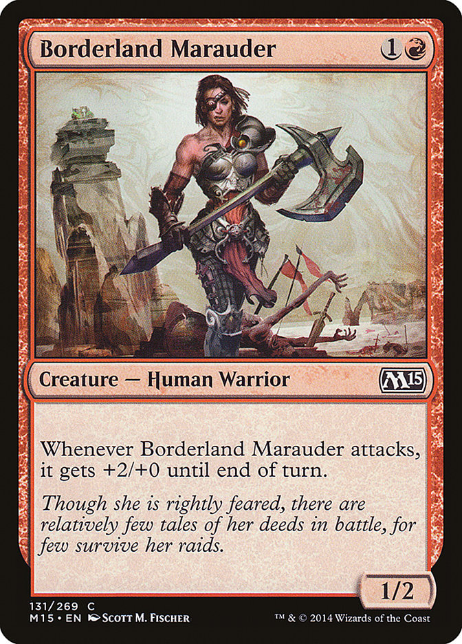 Borderland Marauder [Magic 2015] Foil