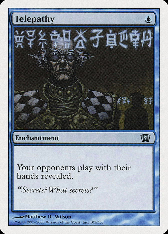 Telepathy [Eighth Edition] Foil