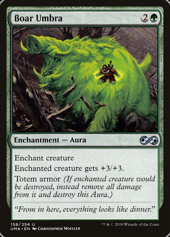 Boar Umbra [Ultimate Masters] Foil