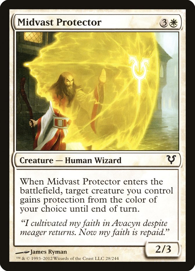 Midvast Protector [Avacyn Restored] Foil