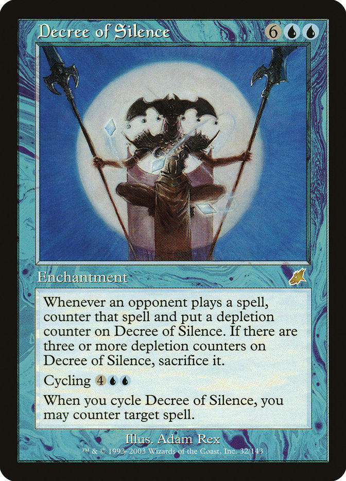 Decree of Silence [Scourge] Foil