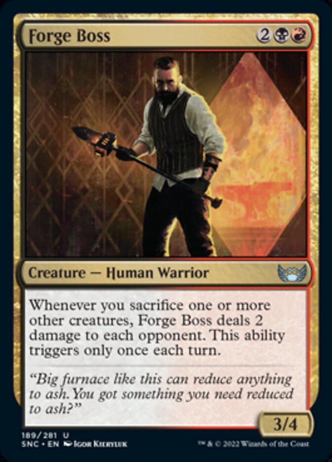 Forge Boss [Streets of New Capenna] Foil