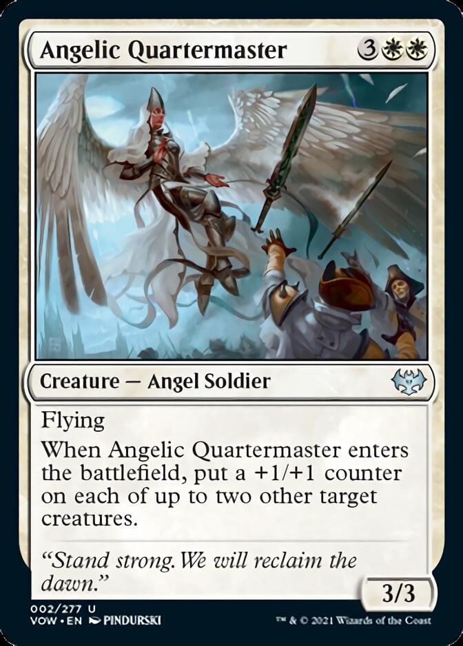 Angelic Quartermaster [Innistrad: Crimson Vow] Foil