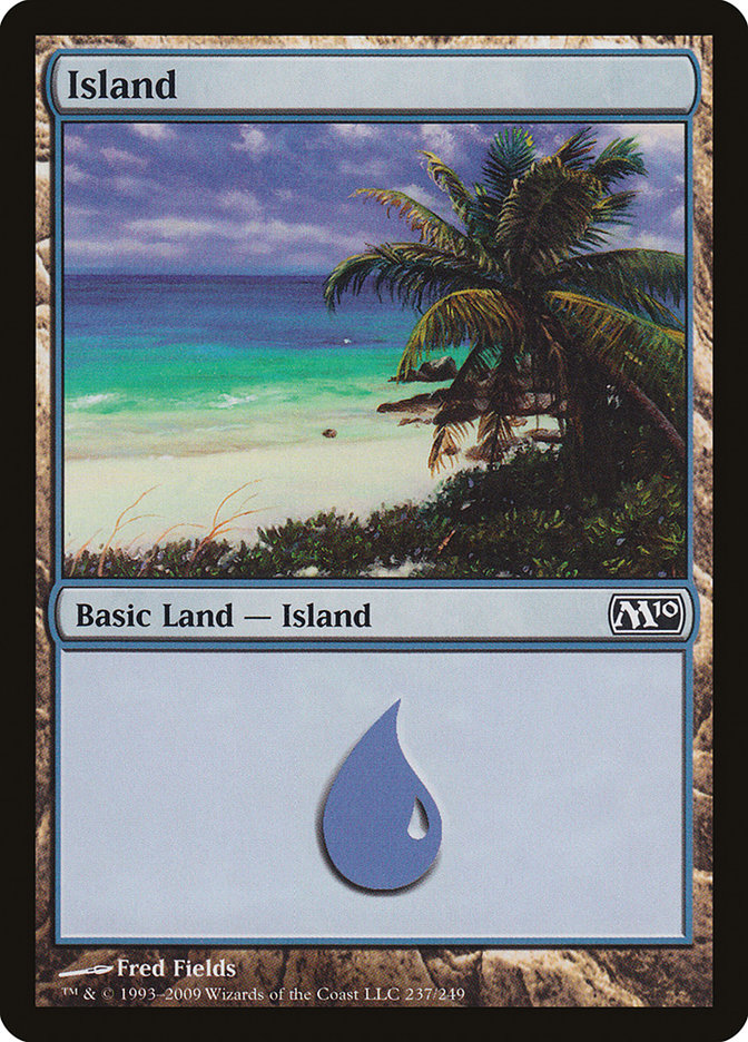 Island (237) [Magic 2010] Foil