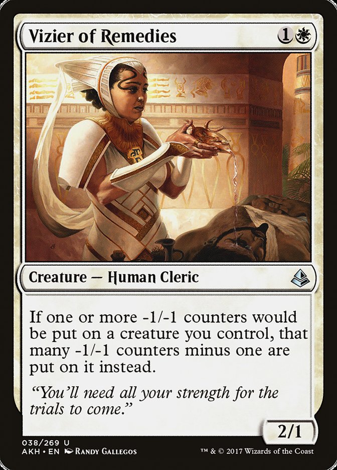 Vizier of Remedies [Amonkhet] Foil