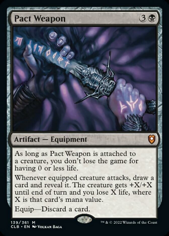 Pact Weapon [Commander Legends: Battle for Baldur's Gate] Foil